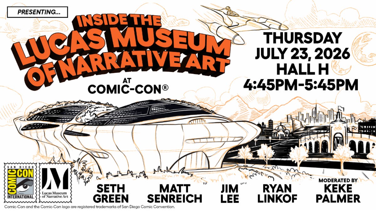 Lucas Museum of Narrative Art Returns To Comic-Con Ahead of Opening