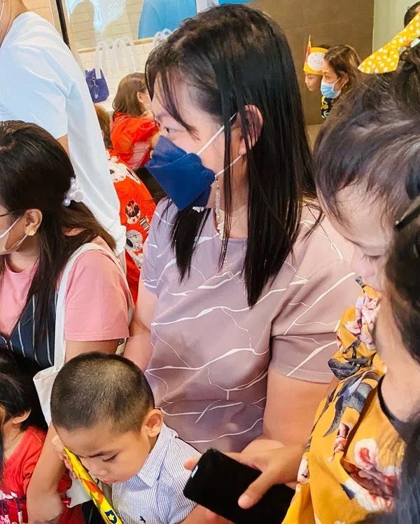 Exchange gift during Miguel and Rafa's first Christmas party at McDonald's Belfast Exchange gift during Miguel and Rafa's first Christmas party at McDonald's Belfast