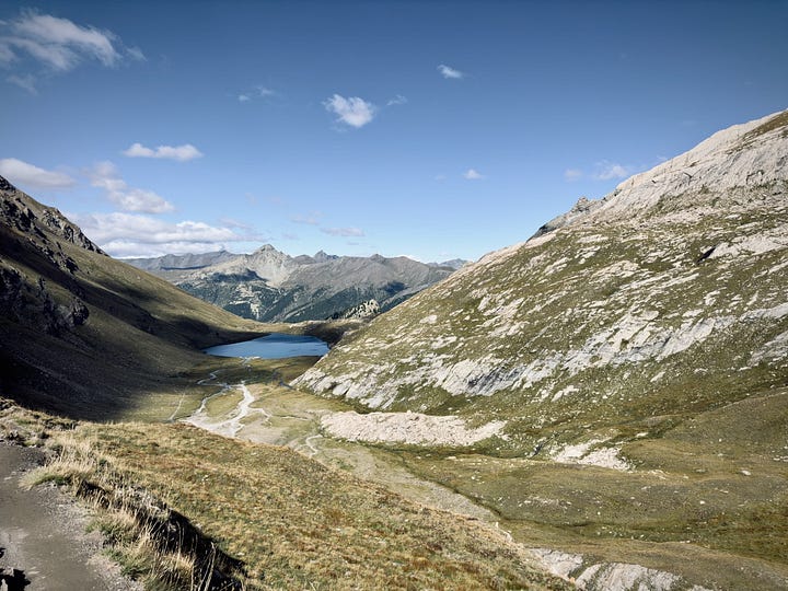 GR58 - Les lacs avant l'Echalp