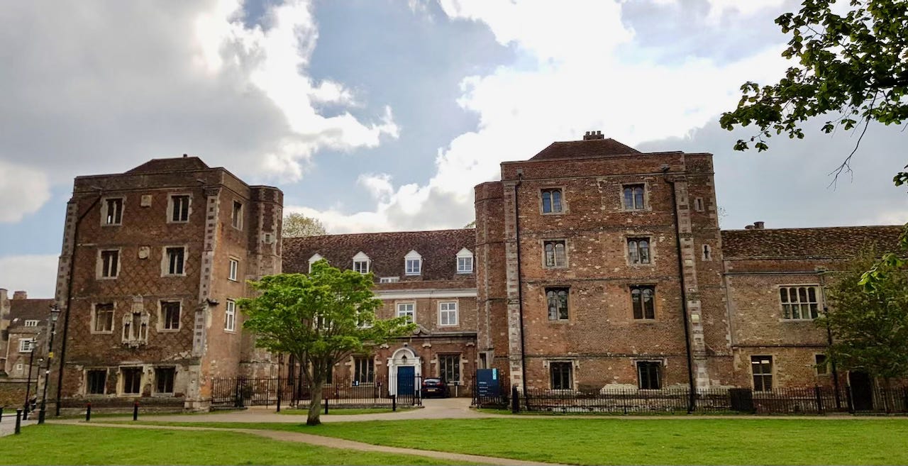 The Goudge family lived in the older building beside the cathedral in Ely, which has be renamed many times through the centuries. The Goudge family lived in the older building beside the cathedral in Ely, which has be renamed many times through the centuries.