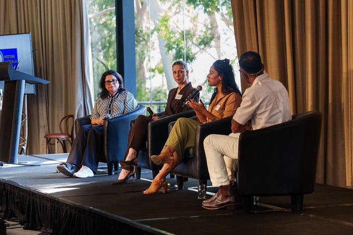 Dr Debra Sayce, Tara Peters and Syona Fernandez
