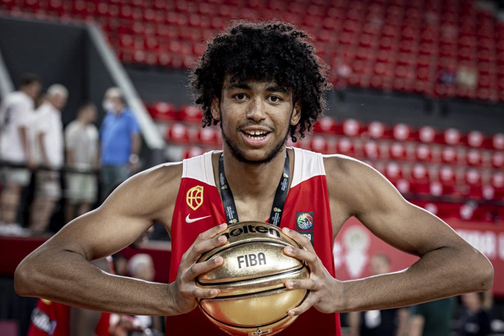 Spanish prospect Izan Almansa claims two tournament MVP titles at once /  News - Basketnews.com
