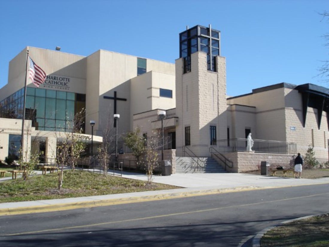 View of a high school