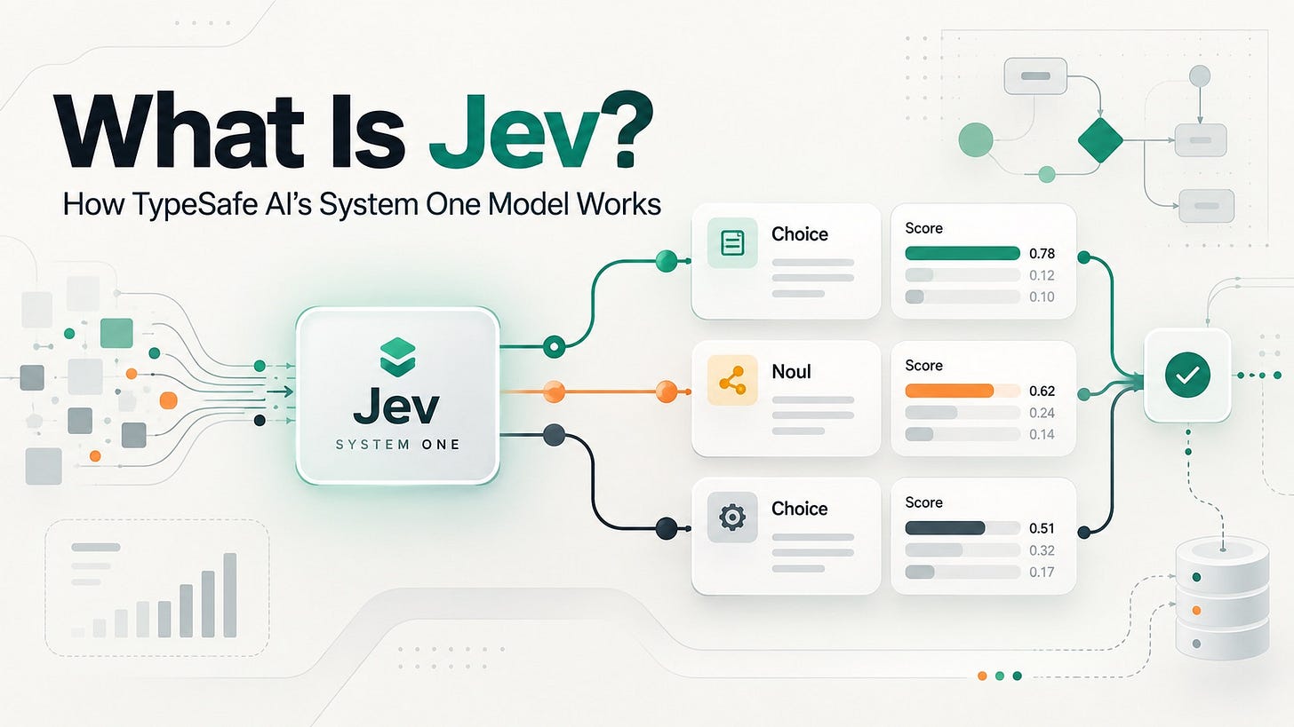 What Is Jev? TypeSafe AI's System One Model | SuperMaker AI What Is Jev? TypeSafe AI's System One Model | SuperMaker AI