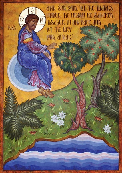 Creation of Dry Land & Plants, large icon