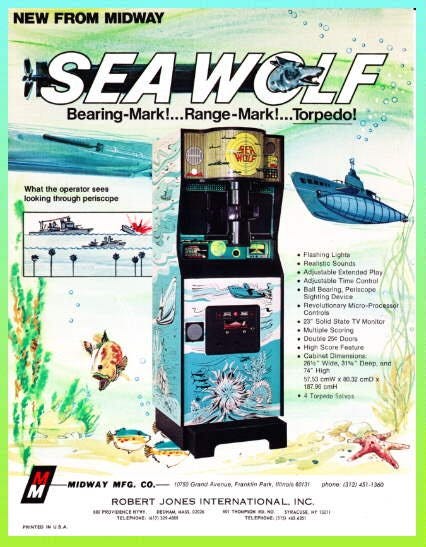 Sea Wolf (Video Game 1976) - IMDb