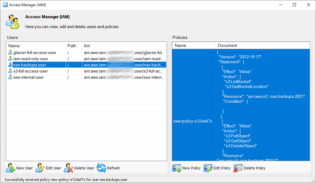 How to open IAM Manager