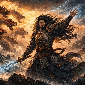 Susanoo, el dios que cabalga la tormenta 