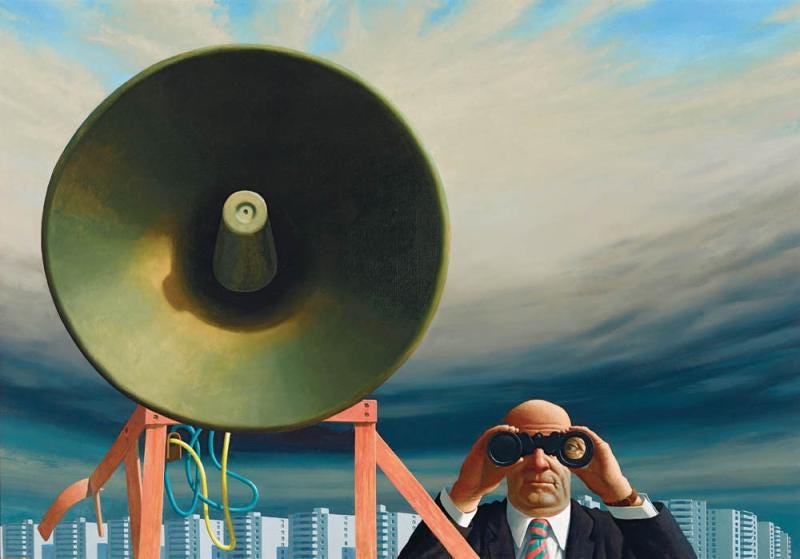 Jeffrey Smart - The Observer II