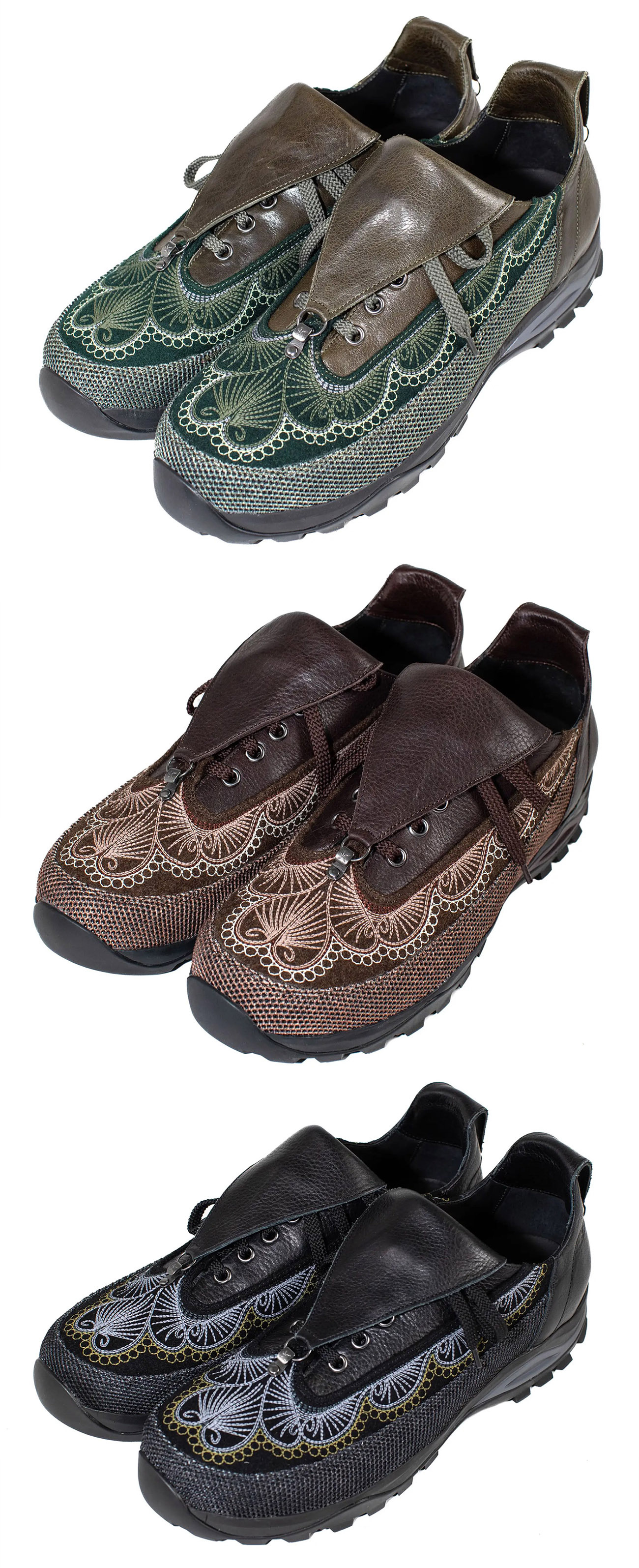 靴 KIKO KOSTADINOV CHALICE LACE UP 39 Kiko Kostadinov Chalice Lace Up Sneaker Black Men's - KKAW24FT01