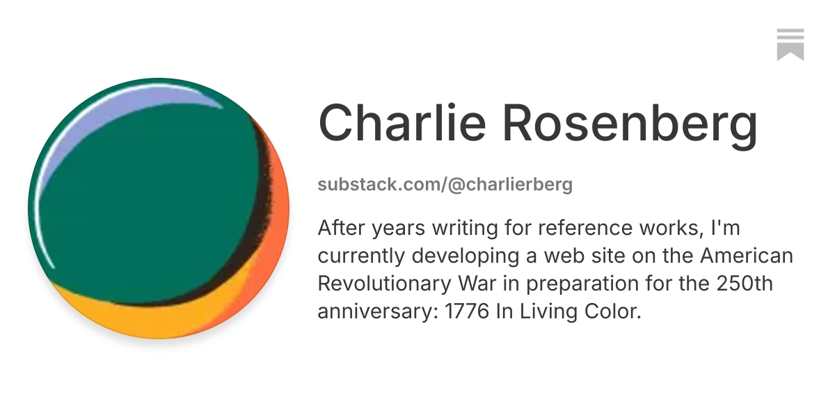 Charlie Rosenberg | Substack