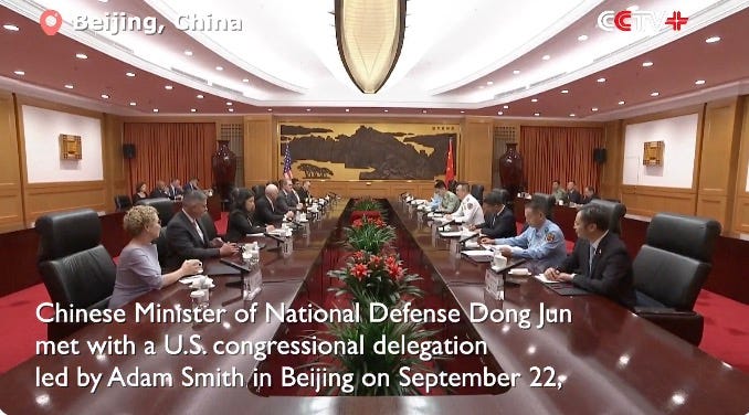 Shen Shiwei 沈诗伟 (@shen_shiwei): "🇨🇳Chinese Defense Minister Dong Jun on  Monday me..."