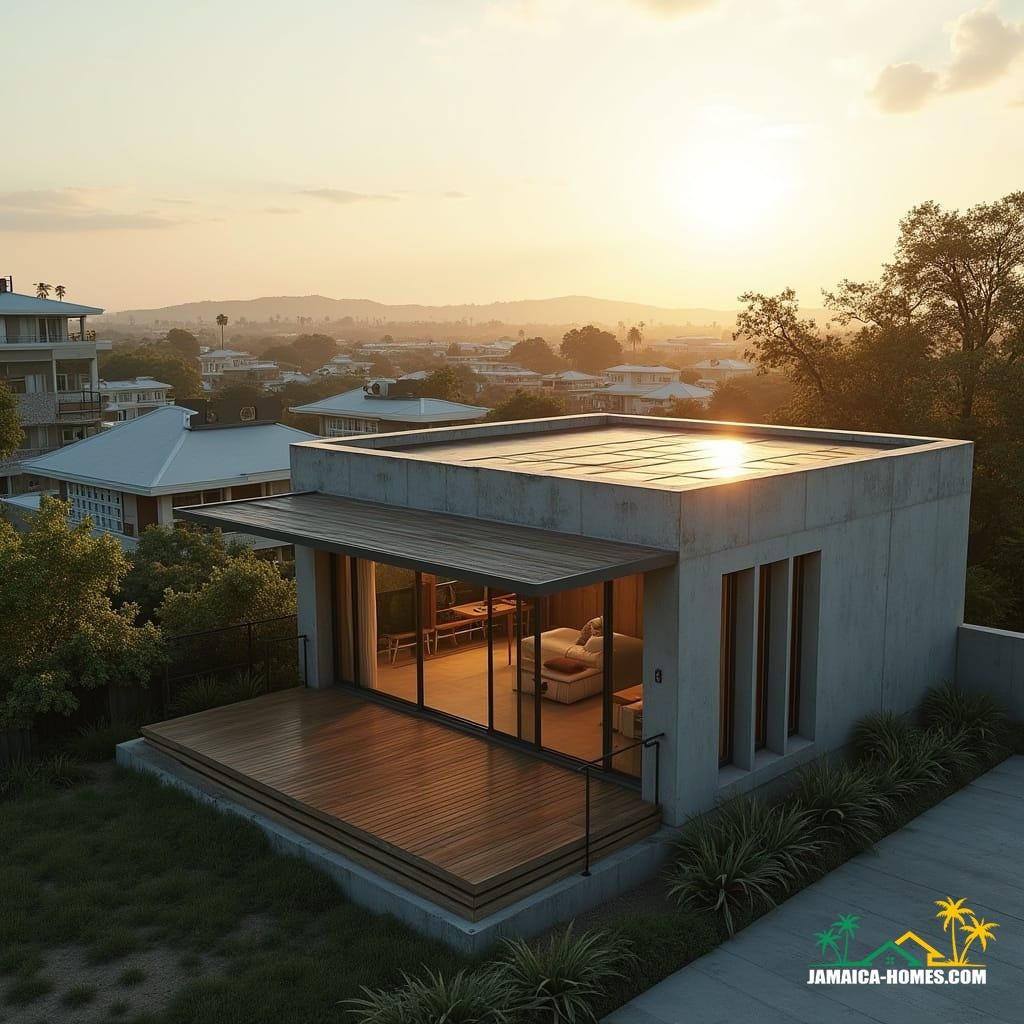 Compact Rooftop Deck Home – Kingston Design