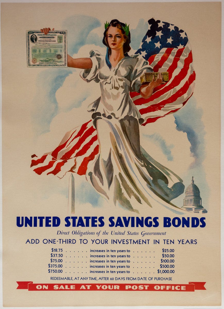 UNITED STATES SAVINGS BONDS – Flying Cloud Fine Art Posters