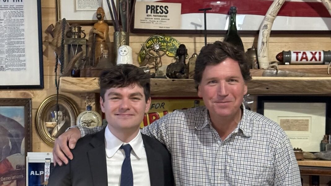 Two men posing for a picture

AI-generated content may be incorrect.