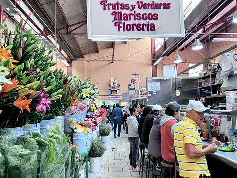 Markets with food, clothes, arts, and crafts from San Miguel de Allende Mexico