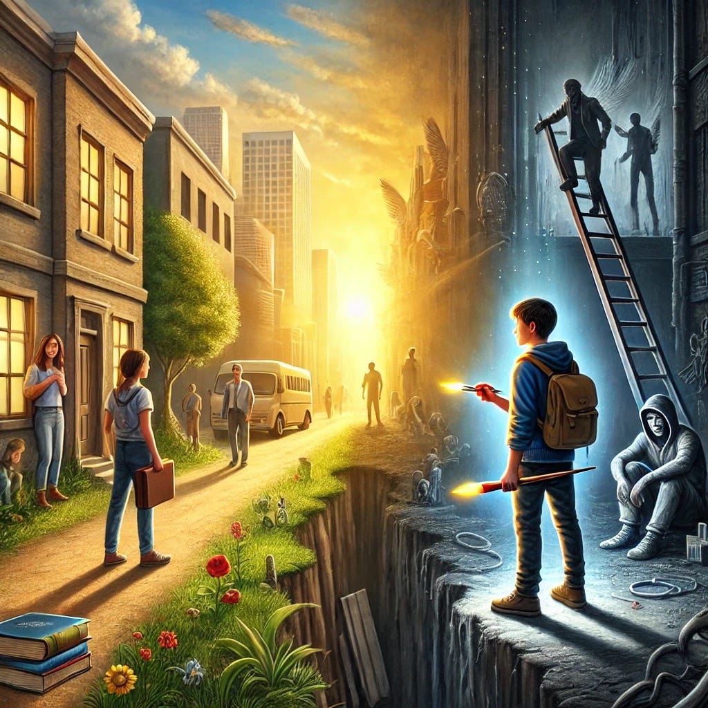 Paths of Growth: How Environment and Upbringing Shape Who We Become.