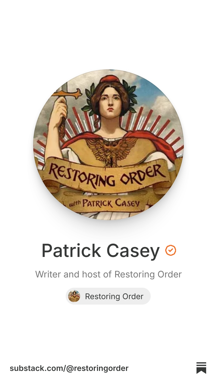 Patrick Casey | Substack