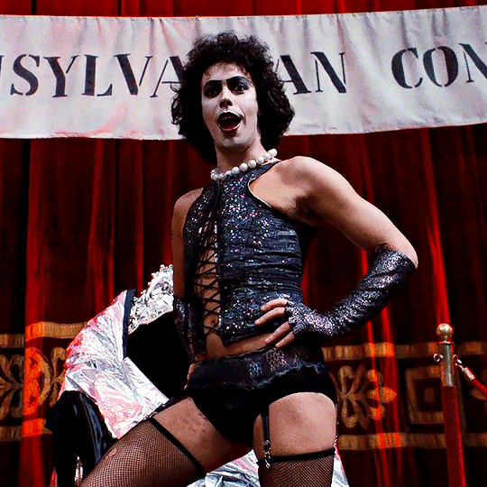 bright, beautiful things — TIM CURRY as Dr. Frank-N-Furter in The Rocky...