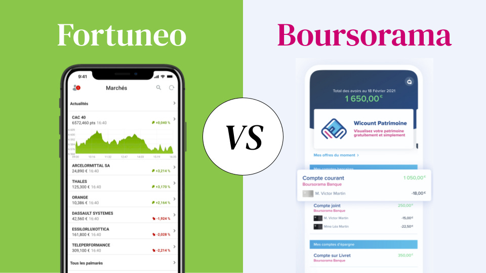 Fortuneo ou Boursorama : comparatif 2023 • Finance Héros Fortuneo ou Boursorama : comparatif 2023 • Finance Héros