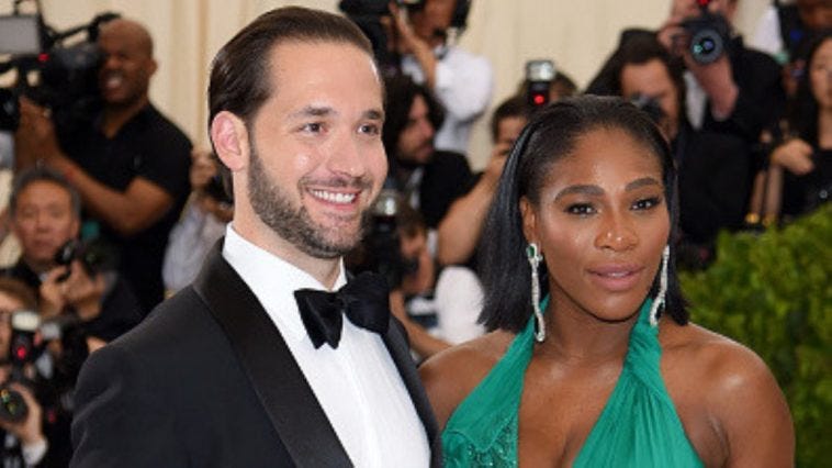 serena williams with white husband hoteps serena williams with white husband hoteps