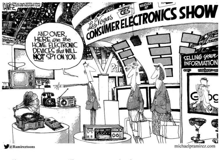 Political cartoon on media issues Political cartoon on media issues