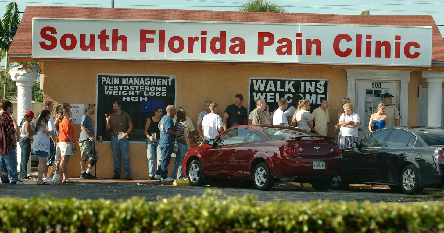 How Florida spread oxycodone across America