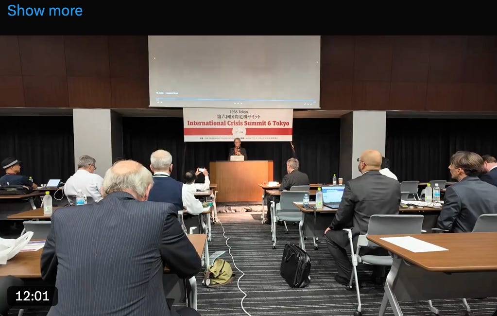 My speech at Japanese Parliament on September 27, 2024 at the House of Representatives
