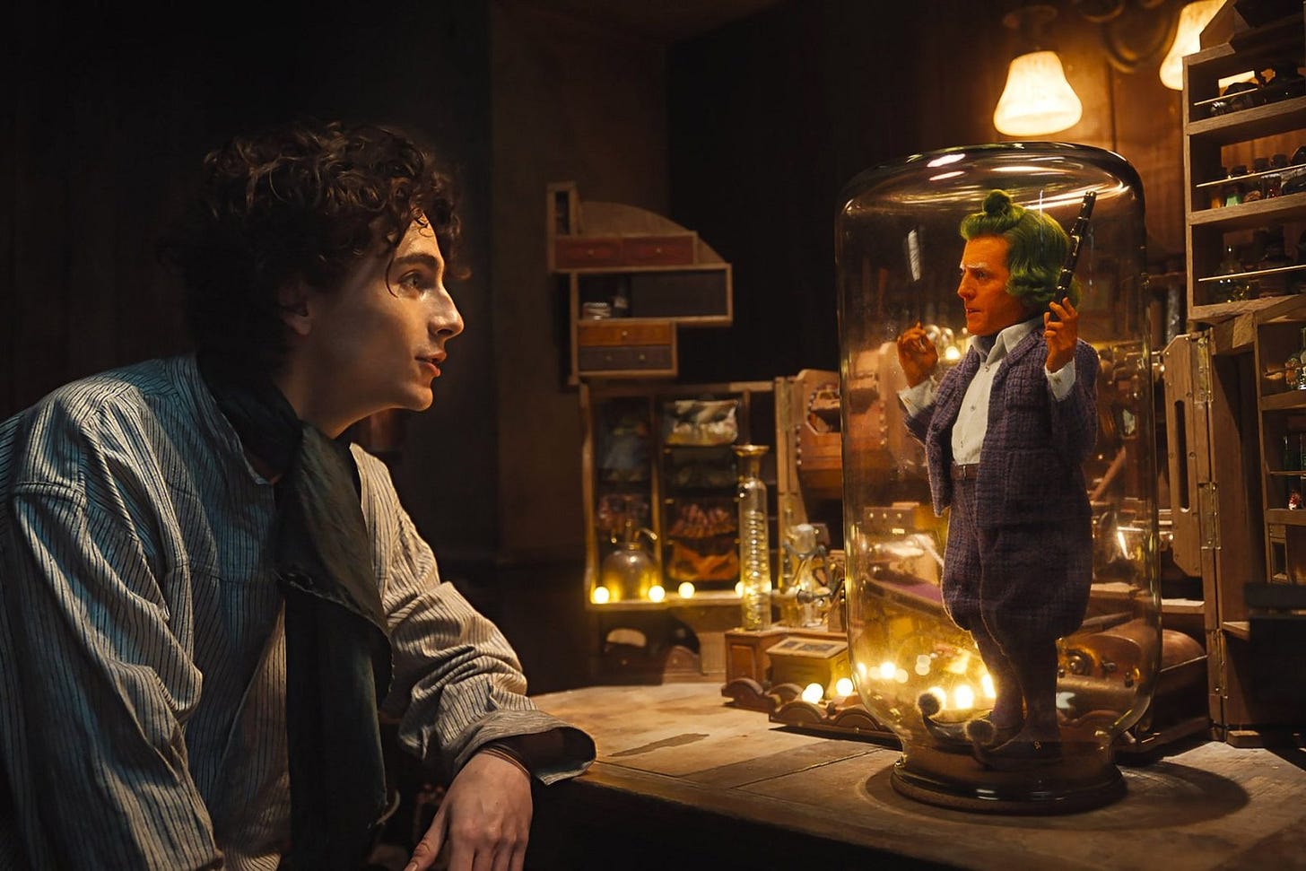 Wonka' Director Can't Wait for You to See Hugh Grant's Oompa Loompa –  Rolling Stone