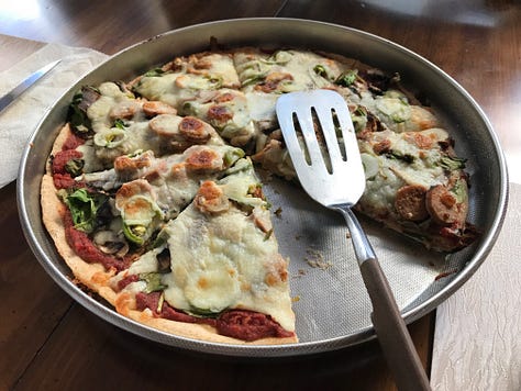 Homemade pizza!