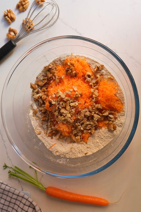 Millet-Amaranth Carrot & Walnut Bread