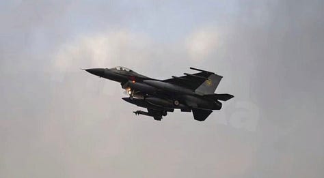 Ukrainian F-16s