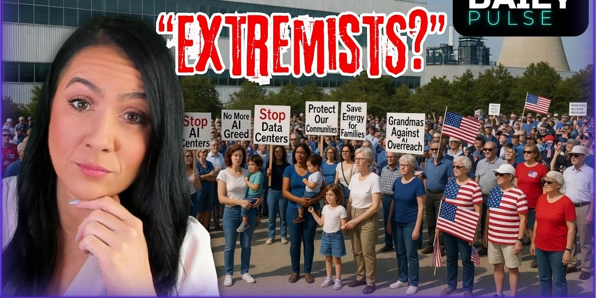Concerned About Data Centers? You Might Be a "Terrorist" | Daily Pulse