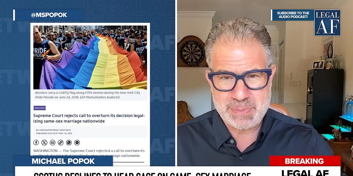 Supreme Court Declines Major Case That Could Have Overturned Same-Sex ...