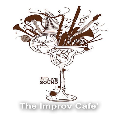The Improv Cafe' logo