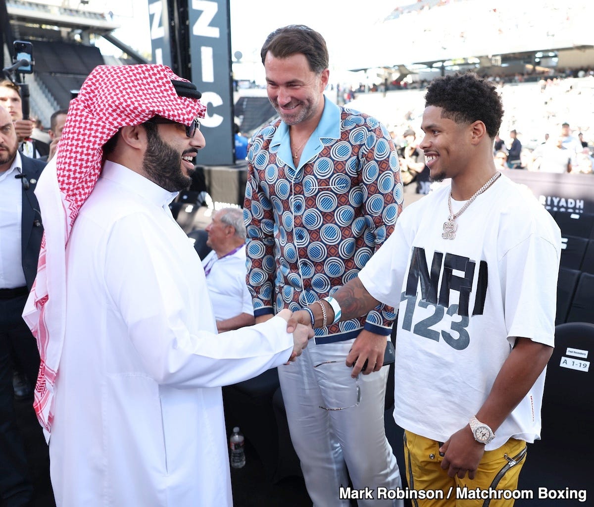 Image: Turki Al-Sheikh's Vision: Tank vs. Shakur, But When?