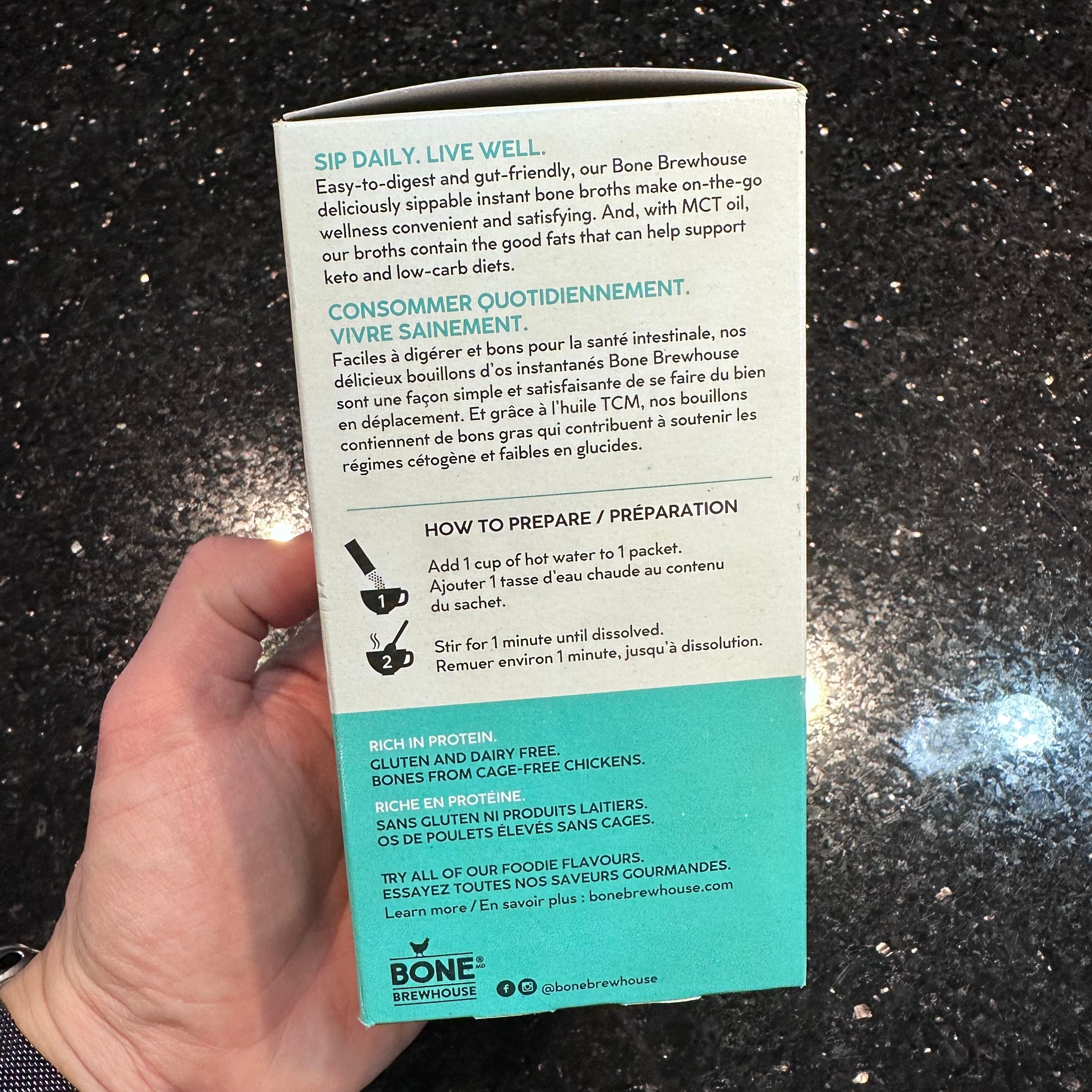 Bone Brewhouse Instant Chicken Bone Broth - by Dave Chen