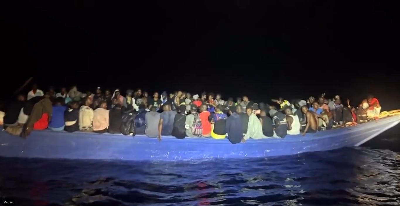 240 Haitians were found to be aboard the stranded boat. (Turks & Caicos Islands Police photo vis US Customs & Border Protection) 240 Haitians were found to be aboard the stranded boat. (Turks & Caicos Islands Police photo vis US Customs & Border Protection)