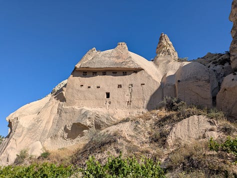Column Church and a rushed return to Göreme