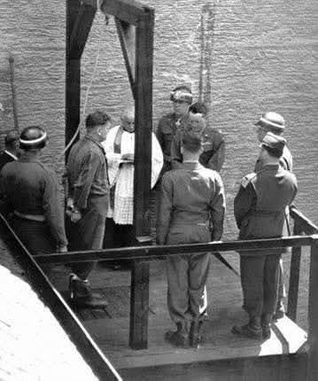 Nuremberg trial hangs 10 Nazis on October 16, 1946