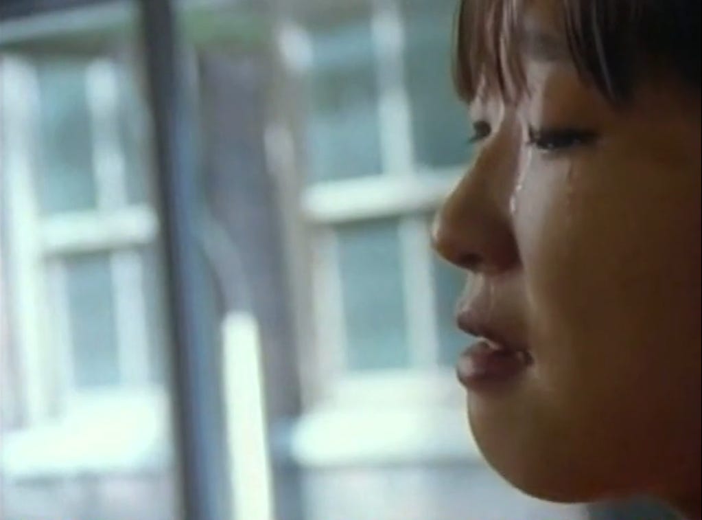 Screenshot from The Diary of Evelyn Lau (1994), dir. Sturla Gunnarsson; © CBC.