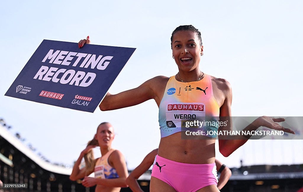 ATHLETICS-SWE-DIAMOND-WOMEN-800 M ATHLETICS-SWE-DIAMOND-WOMEN-800 M