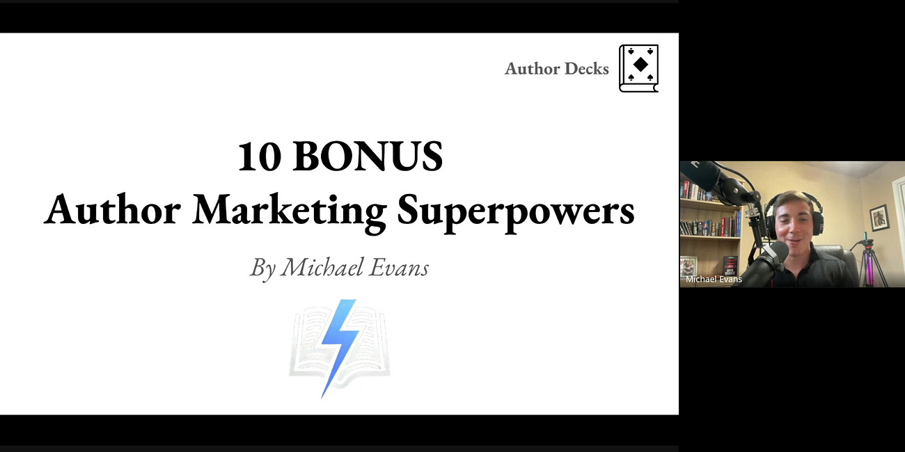 Recording of 10 Bonus Marketing Superpowers