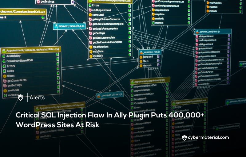 Critical SQL Injection Vulnerability Affects Ally Plugin Sites