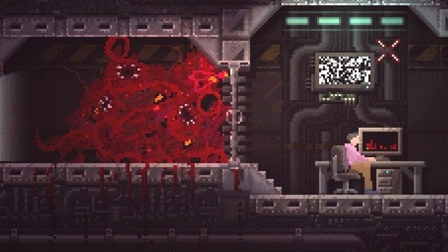 Carrion review - an unforgettable monster chews its way out of a solid  Metroidvania | Eurogamer.net