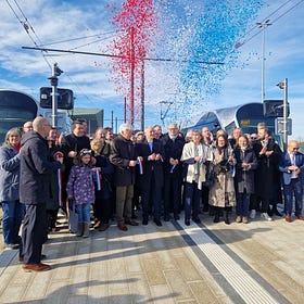 Le Tram de Luxembourg atterrit à l'aéroport
