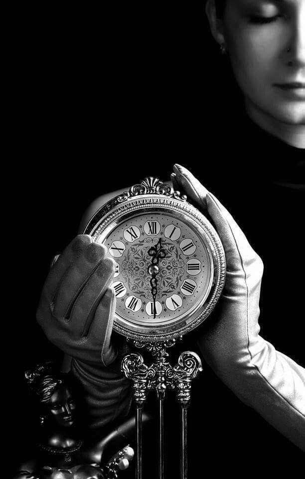 May be a black-and-white image of wrist watch