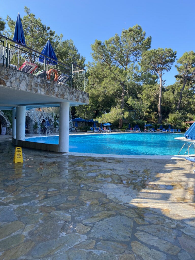 Montana Pine resort swimming pool Turkey holiday