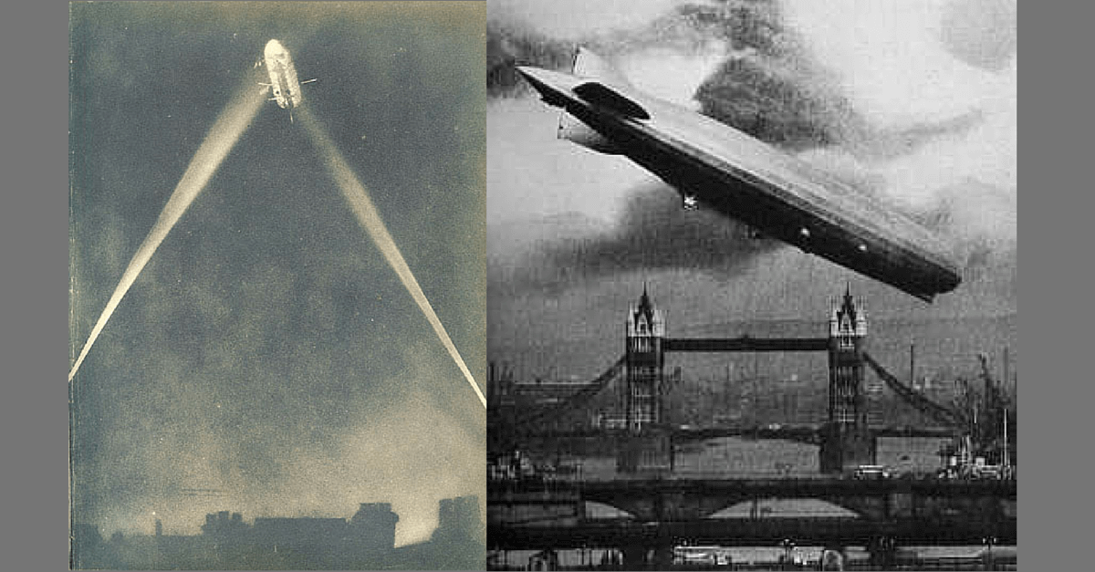Zeppelin's first raid on London | War History Online