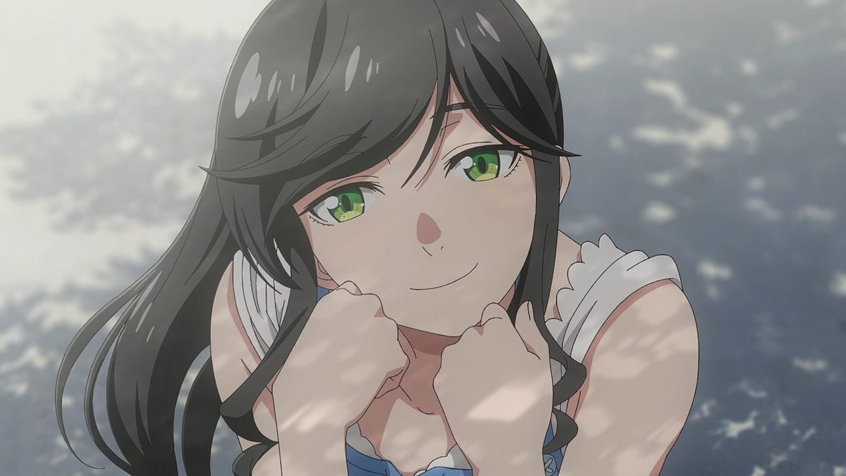 Kirei ni Shite Moraemasu ka &mdash; Episode 2 &mdash; Wakana Crouches and Smiles